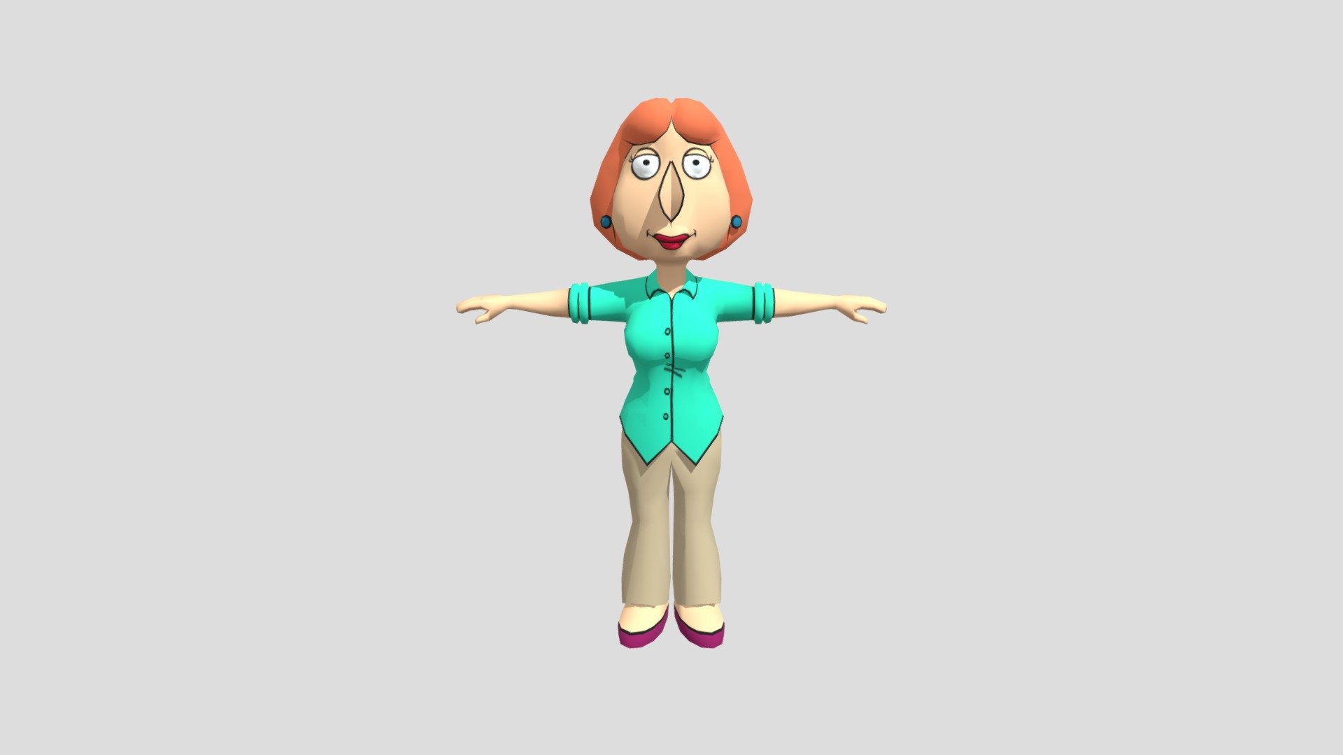 PSP - Family Guy Video Game - Lois Griffin - Download Free 3D model by  nasirmoore20222007 [c38345a] - Sketchfab