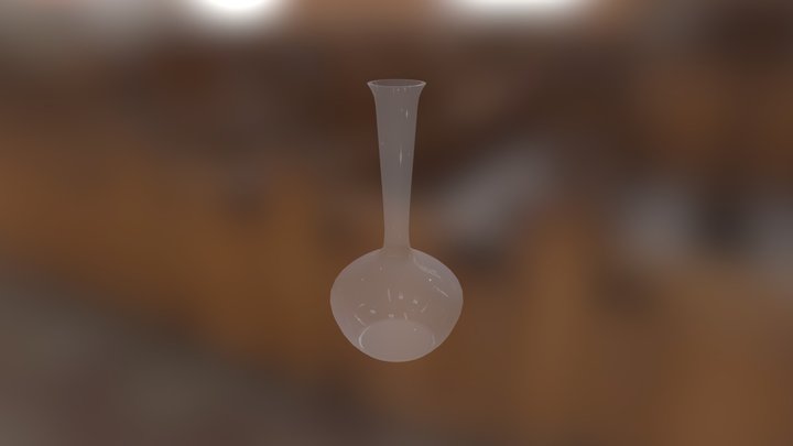 Vaso de vidro 3D Model