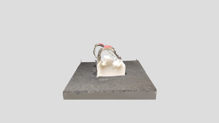 dentistry frontal group clamp 3D Model