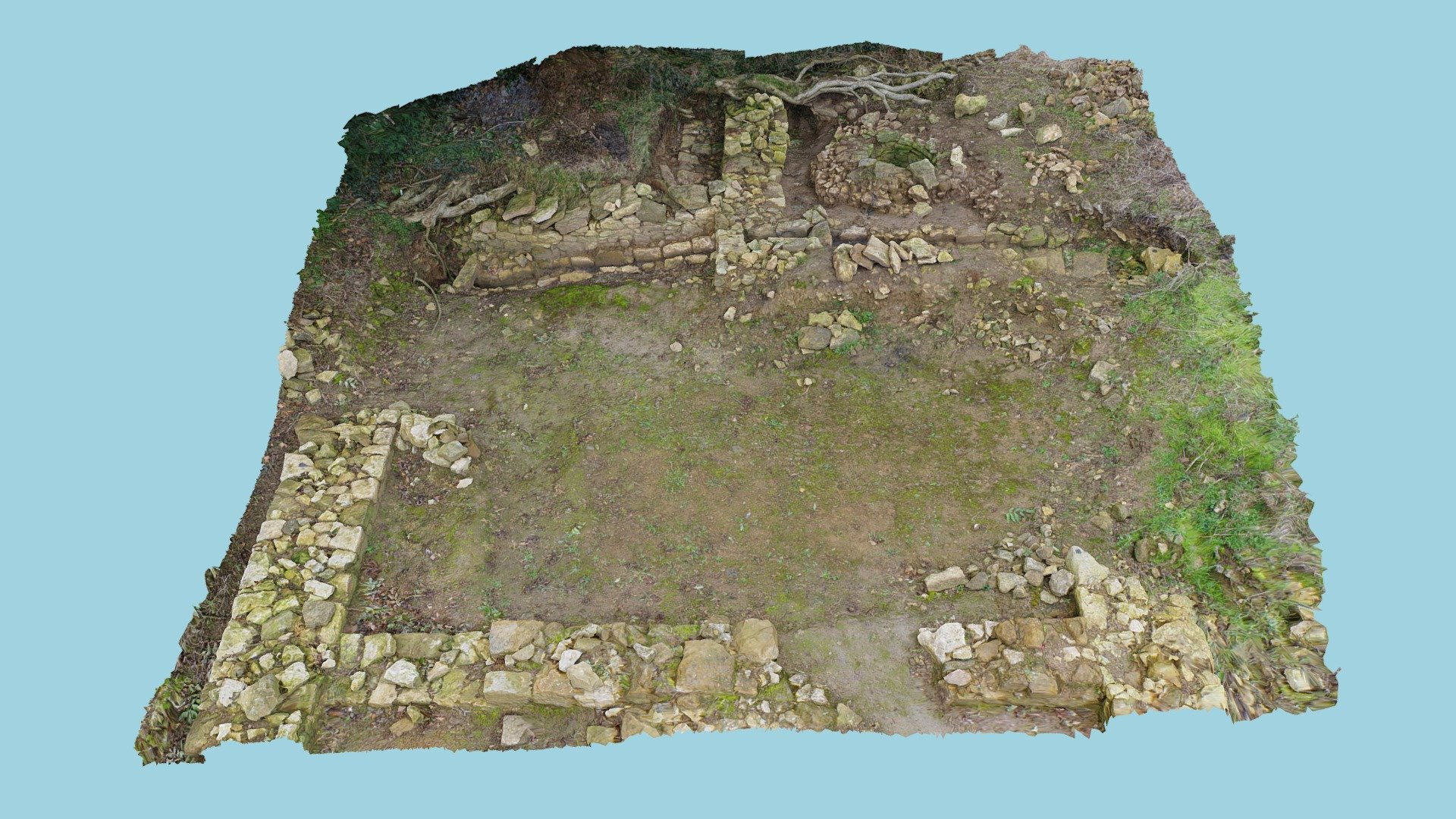 Kitchen Area with Well
