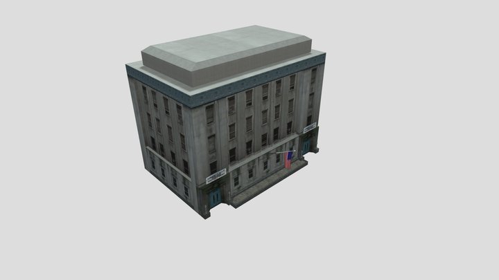 GTA 3 Liberty City Police Dep. 3D Model