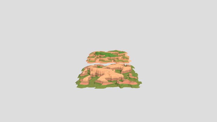 3D mountains 3D Model