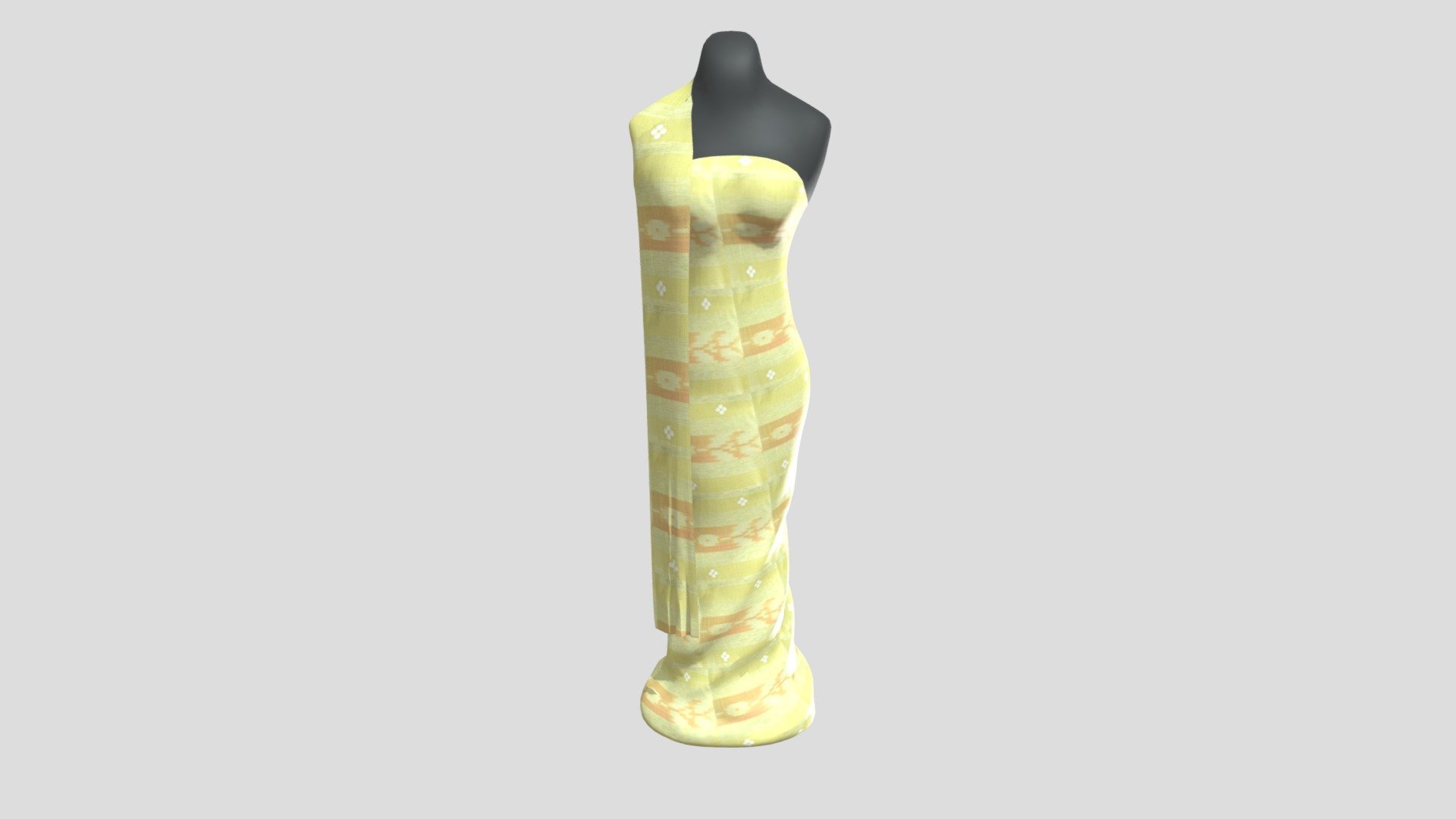 4 5 METER FABRIC IKAT PAKAN BUNGA BIJI KOPI — Sketchfab embed 3D viewer