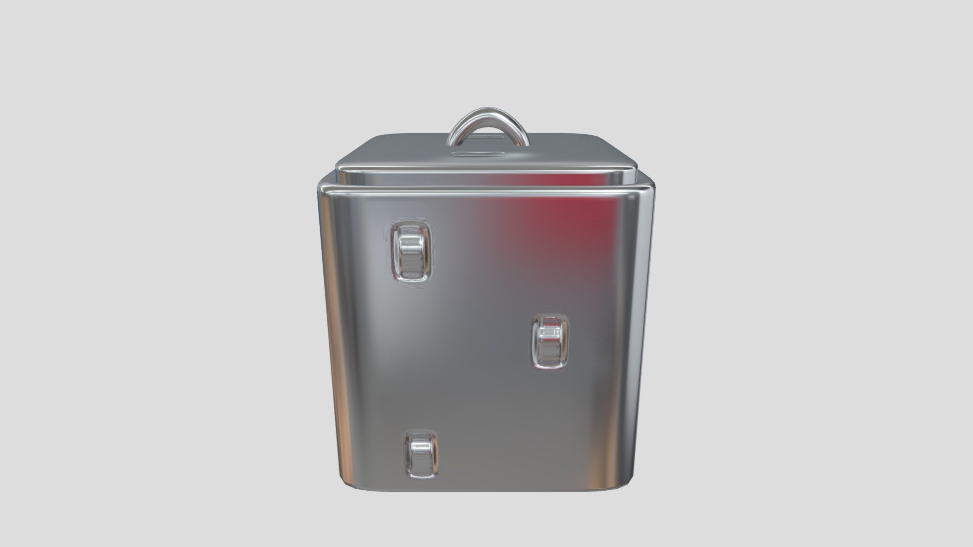 modern trash can