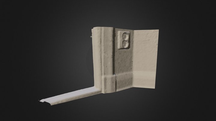 Door frame v001 3D Model