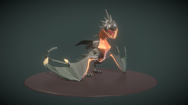 Dragon (design Satoshi Matsuura) 3D Model