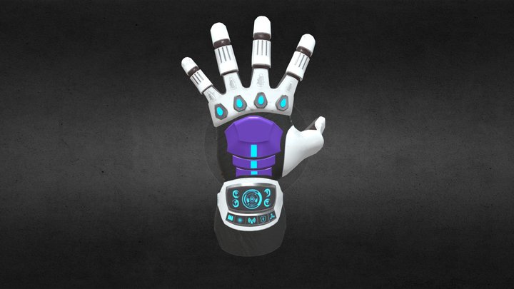 Si-Fi glove 3D Model