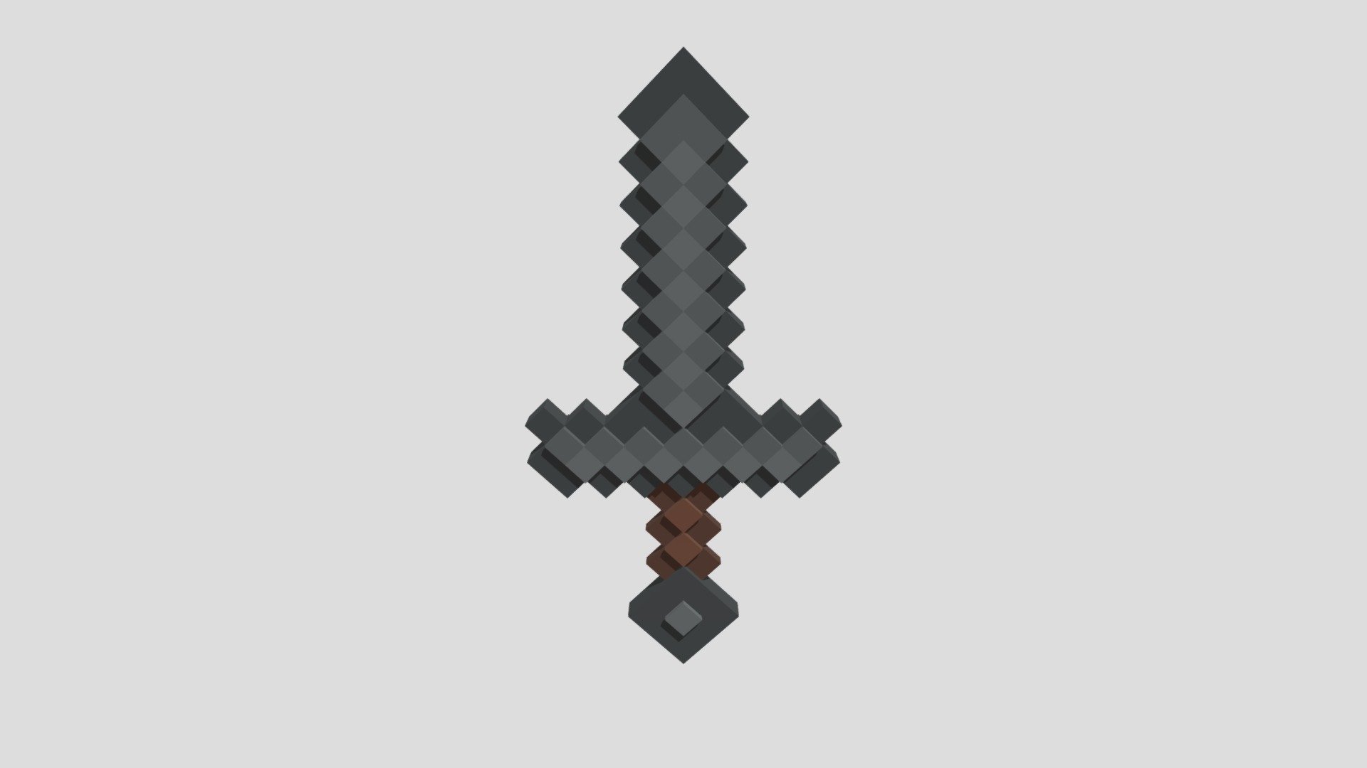 Minecraft Sword 3d Model By Itcyt Itsthickkchikinyt C389b01 Sketchfab 