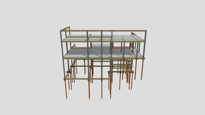 Hospital Guapiara 01 3D Model