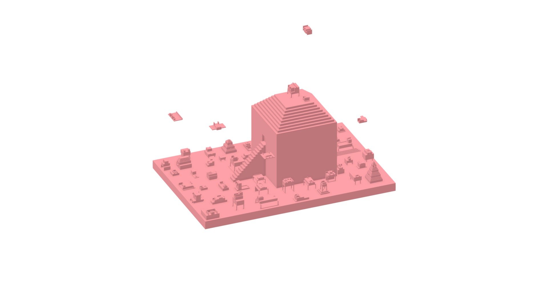 Planet V: Temple of the Ancient God — Sketchfab embed 3D viewer
