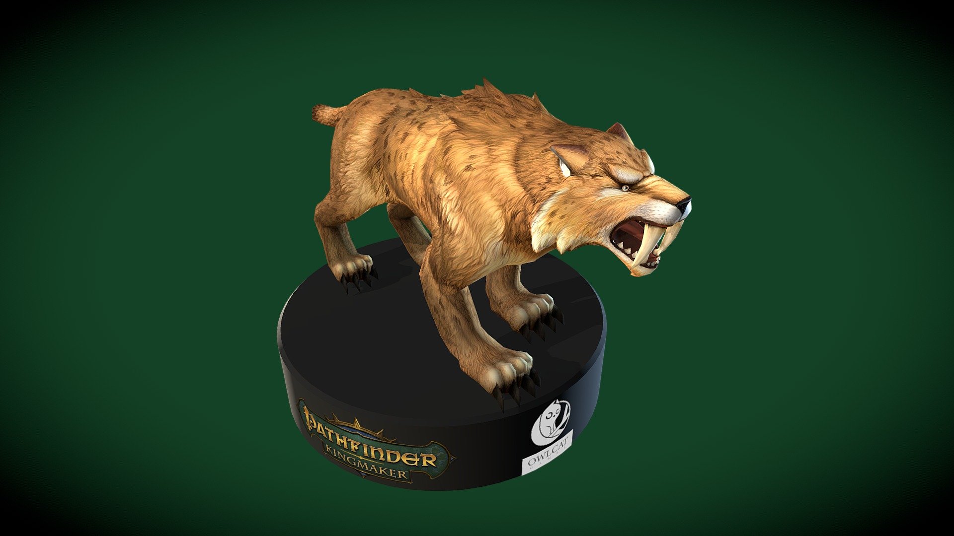 Pathfinder: Kingmaker (2017). Smilodon