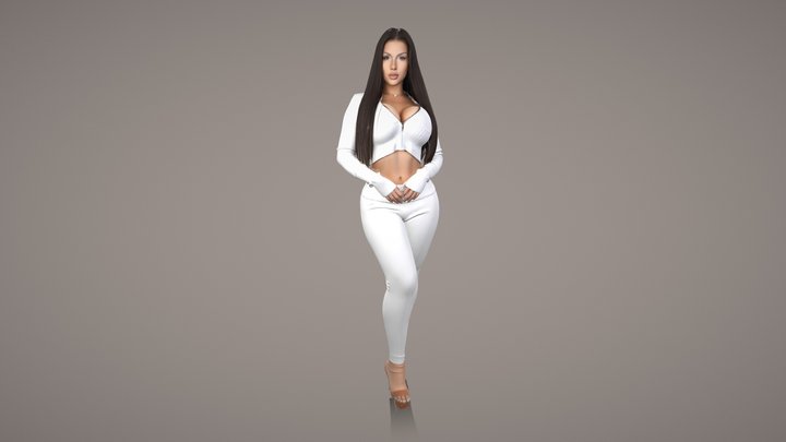 White Knit Confidence