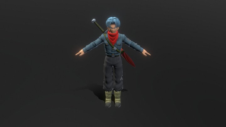 Dbxv2-future-trunks-dbs 3D Model