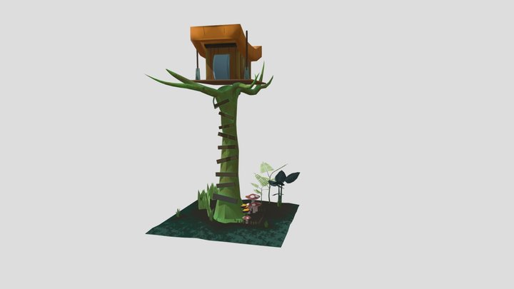 Brandy & Mr.Whiskers House 3D Model