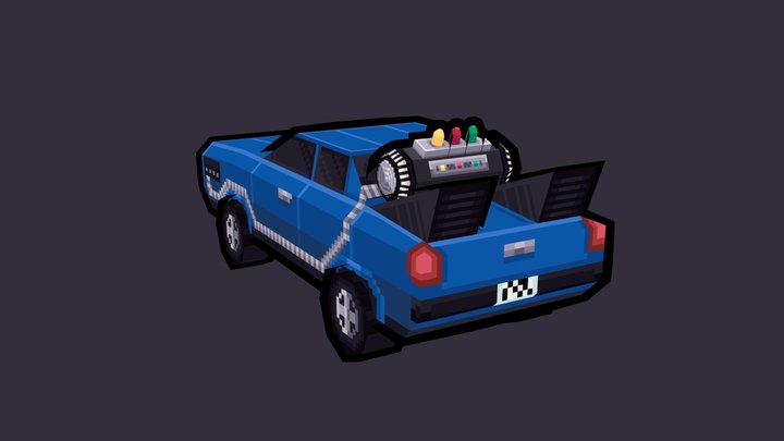 Time -Toonnel Raider- 3D Model