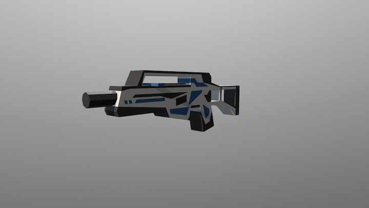 Minovski (Blue) | Nightraider 3D Model