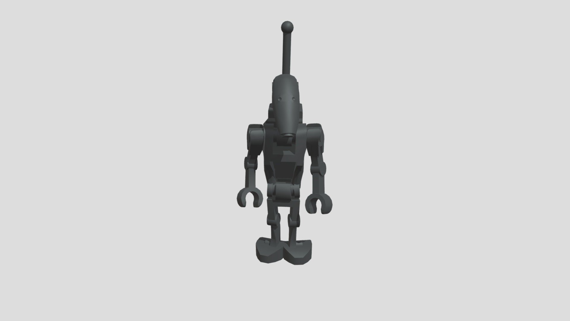 B5 Battle Droid - Download Free 3D Model By Reivax (@Reivax_Models ...