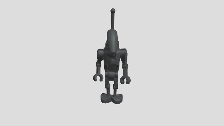 B5 Battle Droid 3D Model