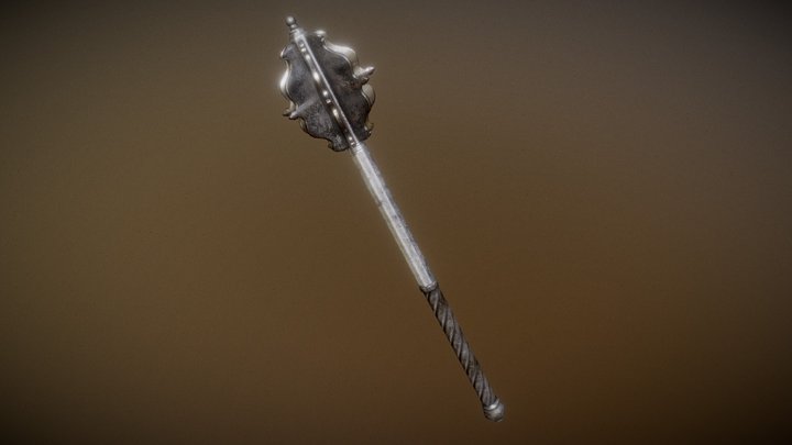 Medieval / Renaissance Mace 3D Model
