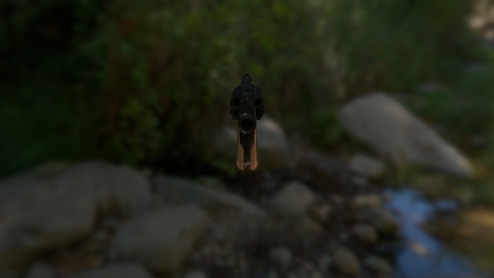 Revolver 3D Model