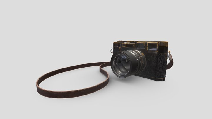 Camera 3D Model