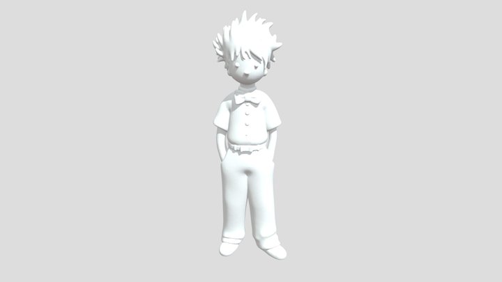 Starry Explorer 3D Model