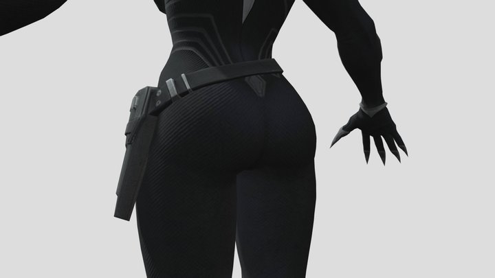Black_cat_by_wilson_neto_oficial_df34sp0 3D Model