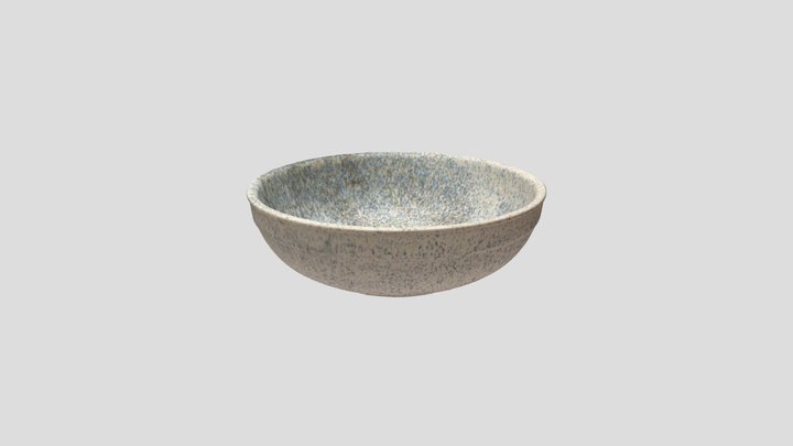 Ceramic Pottery Bowl 3D Model