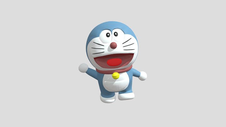 Doraemon 3D Model