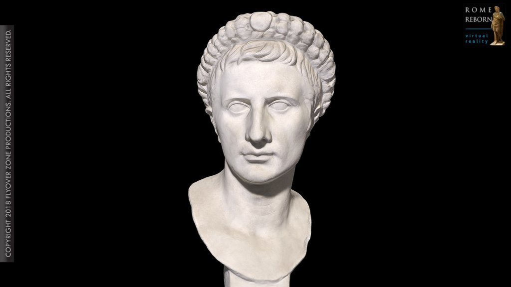 3D rendering of Augustus