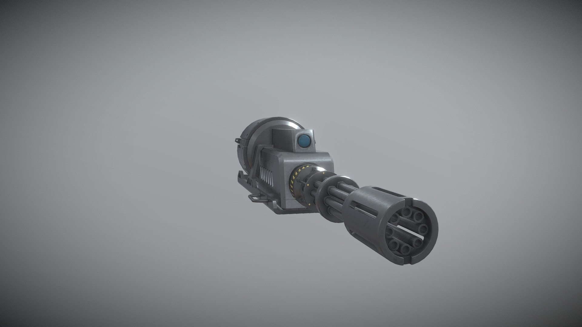 Minigun - Download Free 3D model by George Maisuradze (@georgmay ...