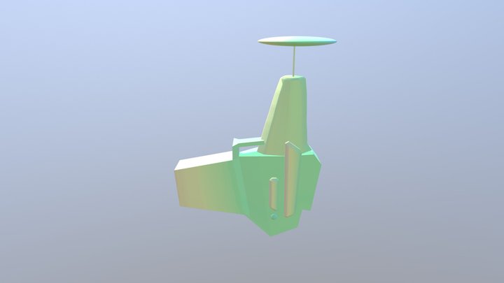 Zig's laser gun 3D Model