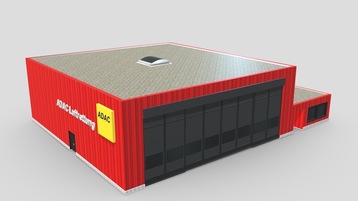 Air rescue station 3D Model