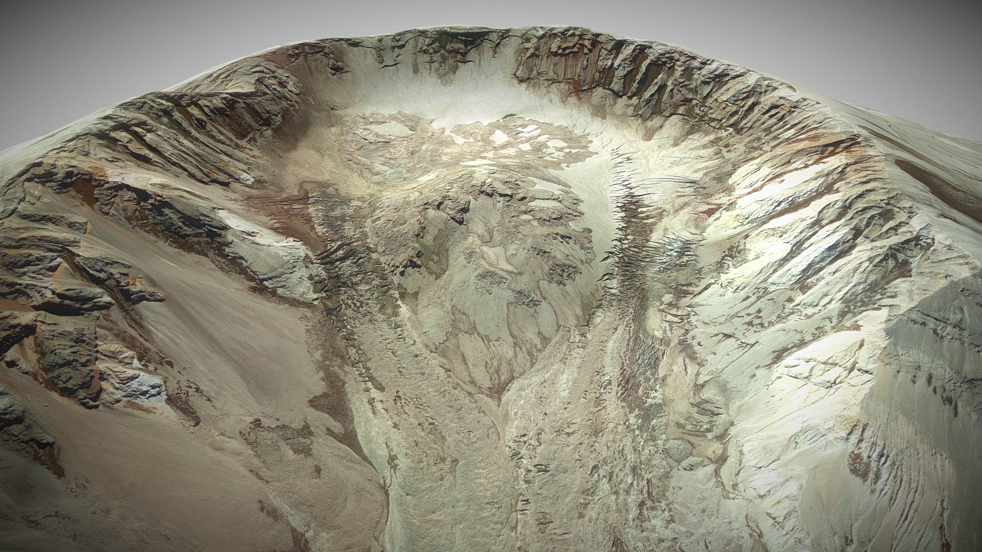 Mount St. Helens Vocano Basin, Washington, USA