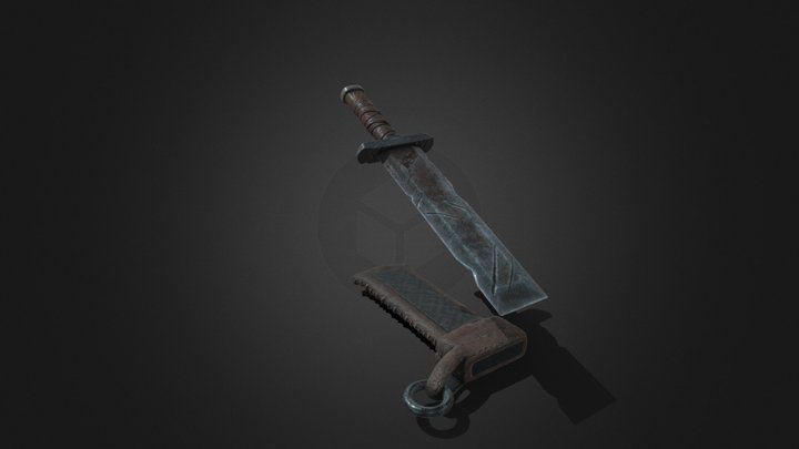 Old sword 3D Model