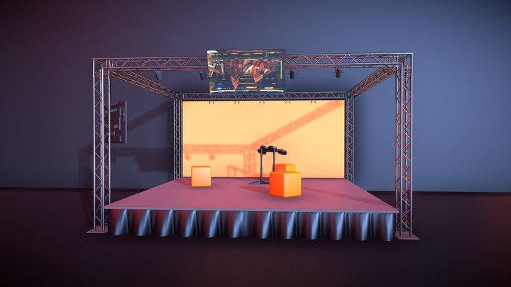 Stage @ SwitzerLAN | 3D Upload Test 3D Model