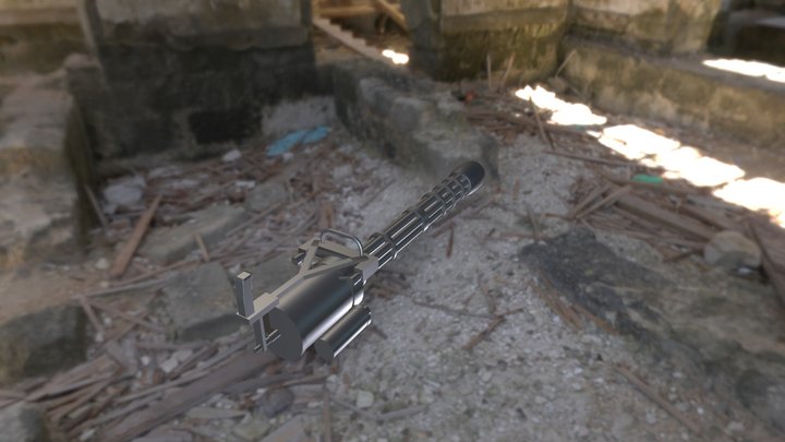 Миниган 3D Model