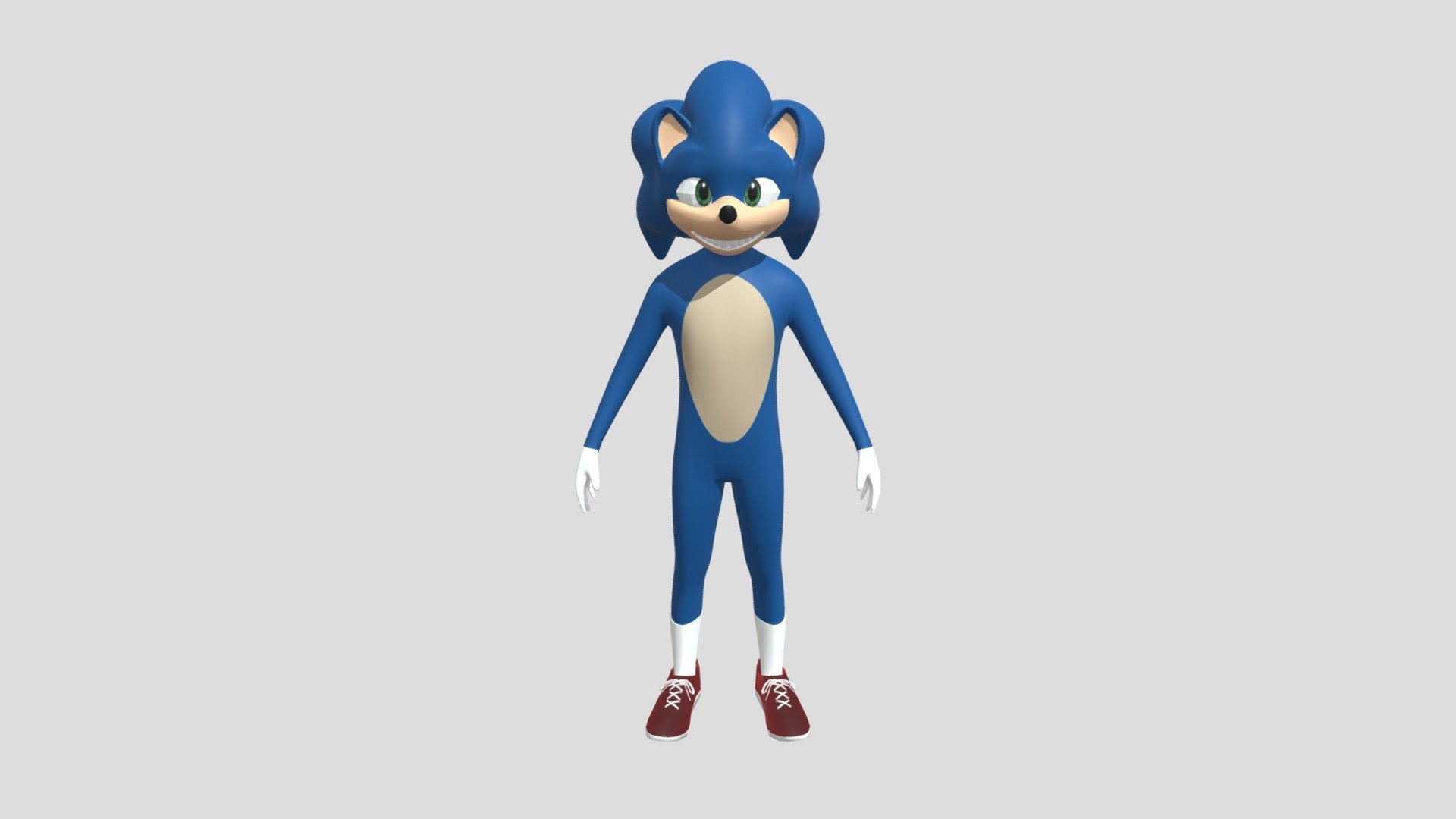 original movie sonic disaing