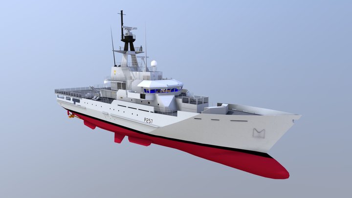 HMS Clyde 3D Model
