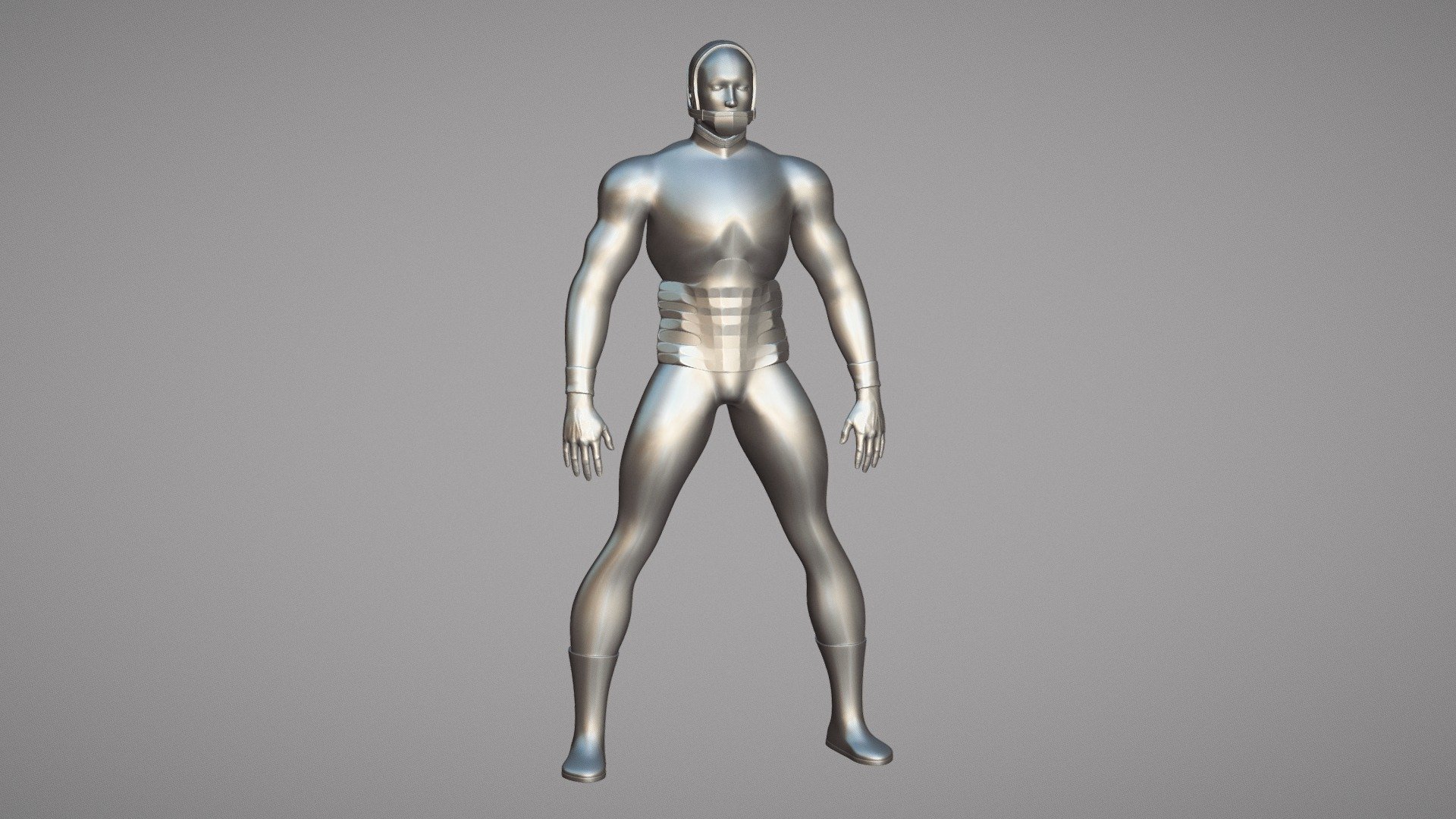 Tv man 3d model