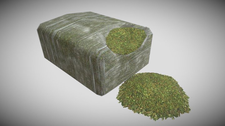 Weed Brick Open – Free 3D Model STL