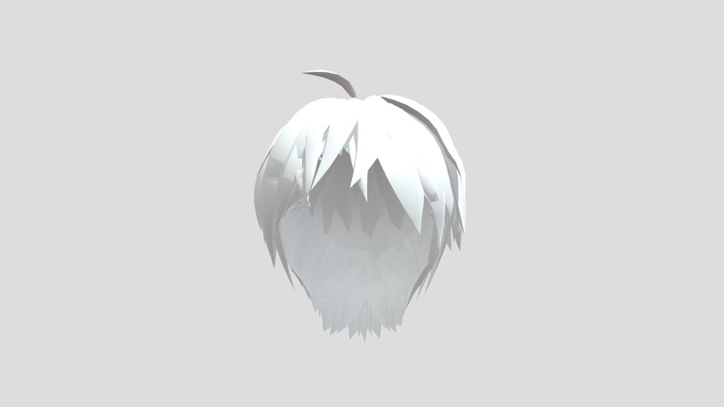 anime style short hair