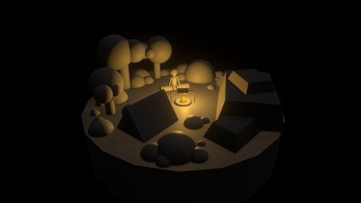 Monstergarden - greybox 3D Model