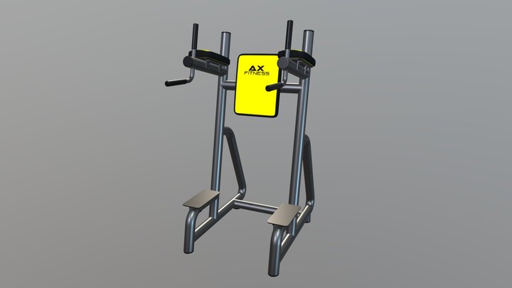 Parallel Bars Dip Machine – Free 3D Model STL