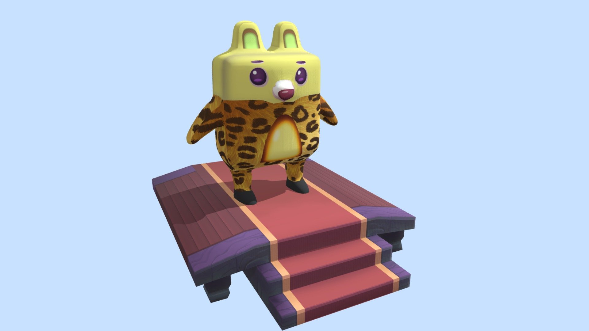 Cartoon Leopard