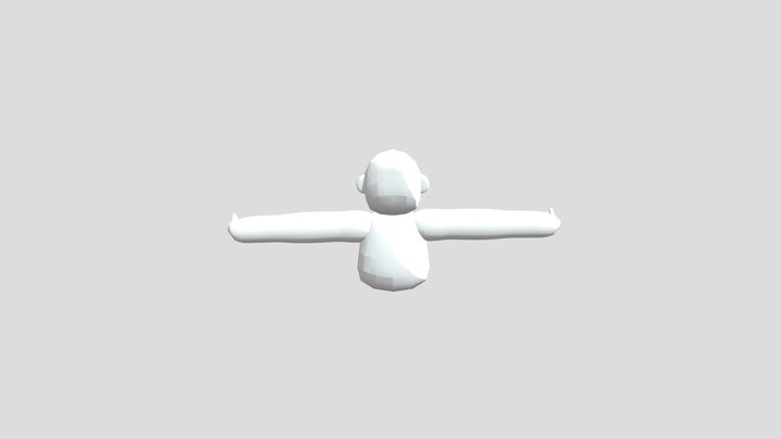 Monke Corp Baboon 3D Model