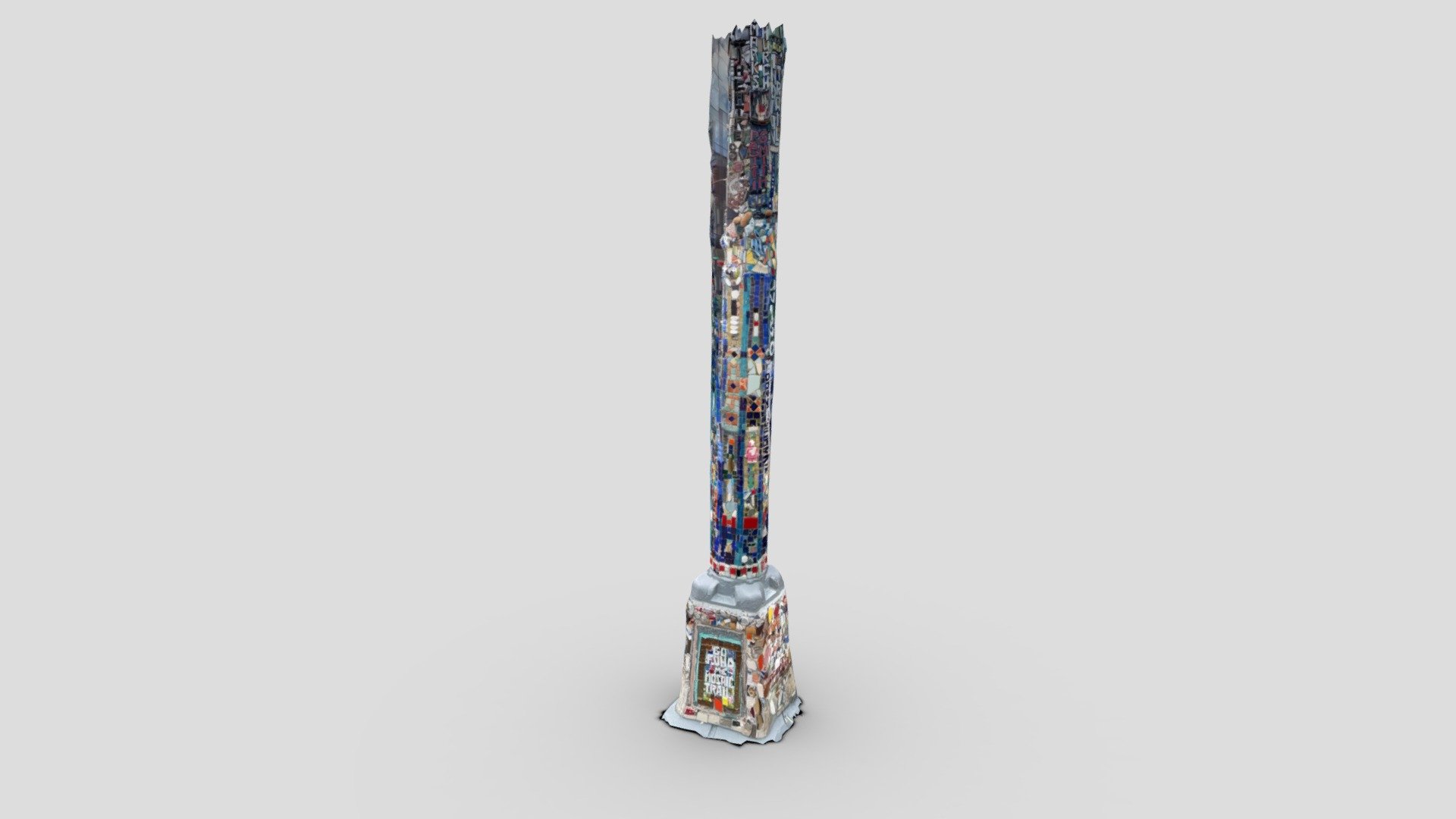 Day 198: mosaic pole