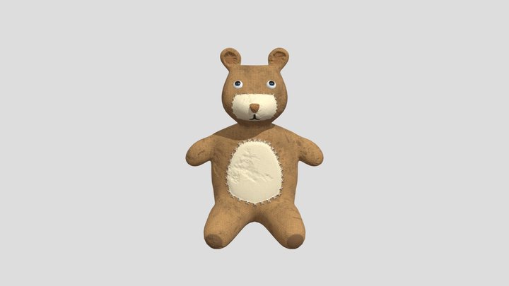 SGD 116 Johnson Bear 3D Model