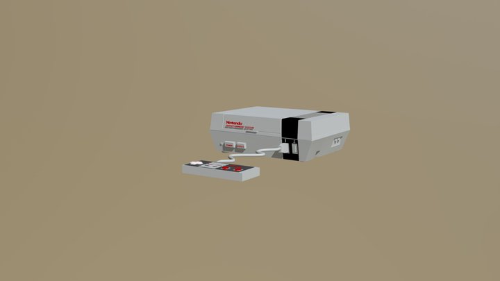 NES8K 3D Model