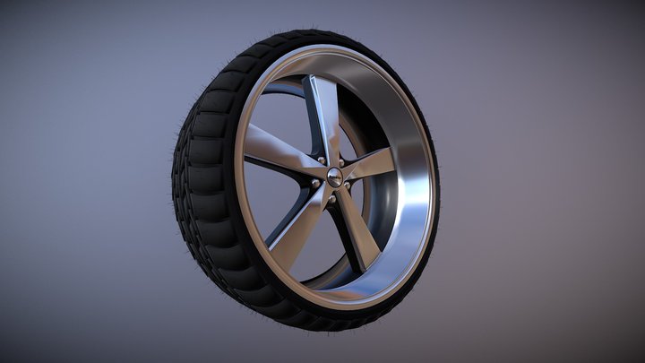 Bandit Tire 3D Model